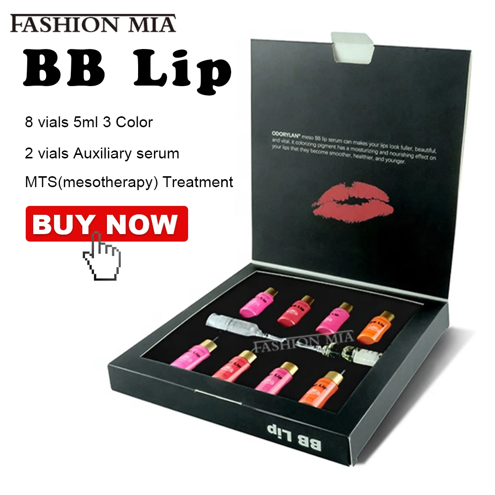 Permanent Makeup Lip Pigment Ampoule Serum Essence Salon For Beauty Moisturizing And Dying