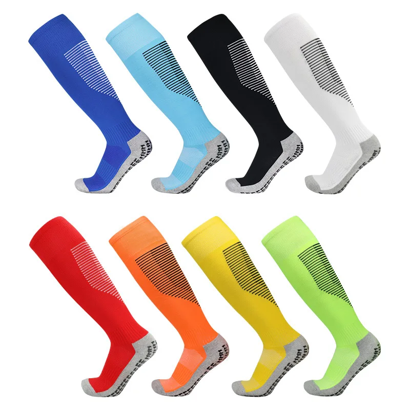Dispensing High End Actual Combat Football Stockings Male Towel Thickening non-slip Socks over-the-knee  Stockings Soccer Socks