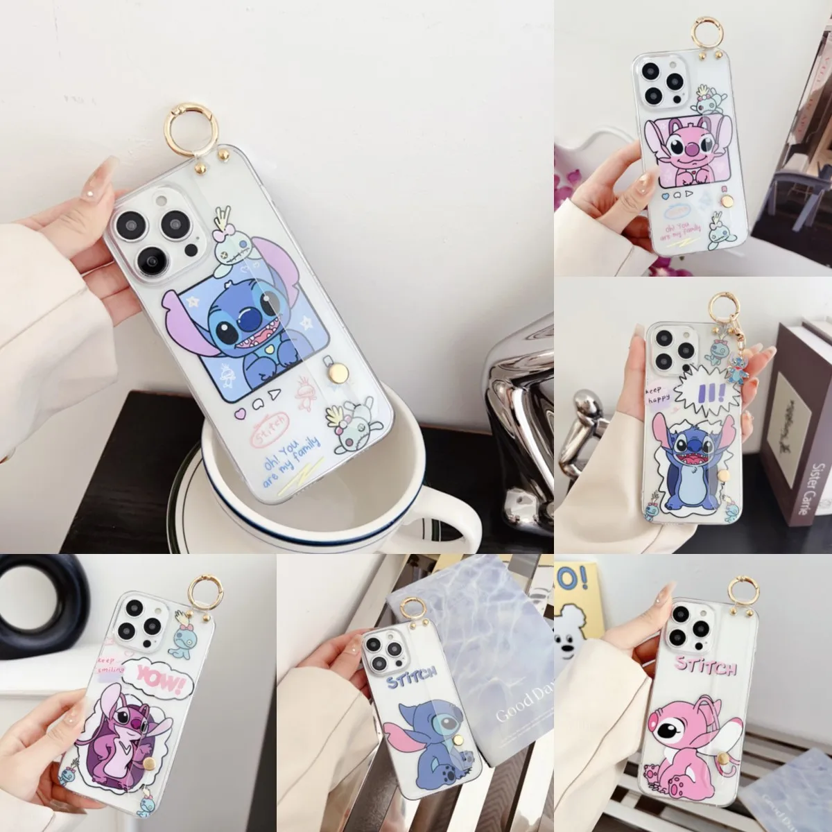 Для Xiaomi 10 11 12 13 Pro T lite Ultra Poco F3 F4 X3 M3 X4 X5 M4 C40 C50 M5 Чехол с вышивкой для пары ремешок на