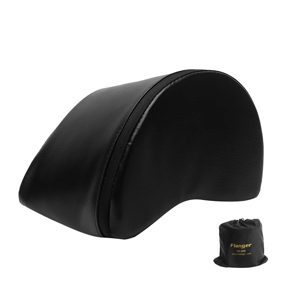 

Reduce Pressure Folk Guitar Cushion Built In Sponge Portable Classic Holder With Storage Bag Musical Instruments Soft PU Leather