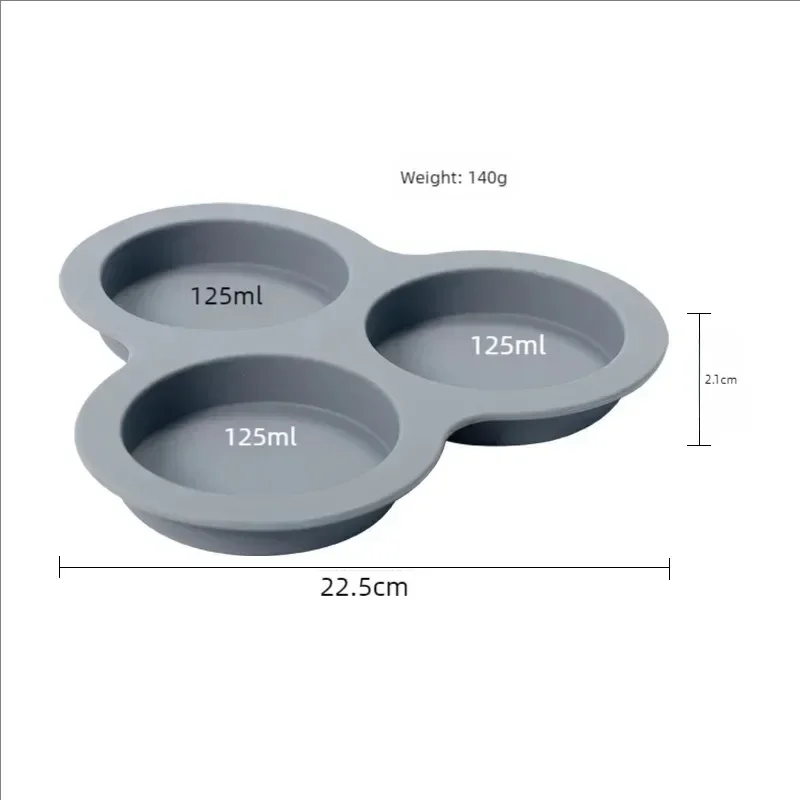 Форма для гамбургеров и булочек антипригарная из пищевого силикона сковорода