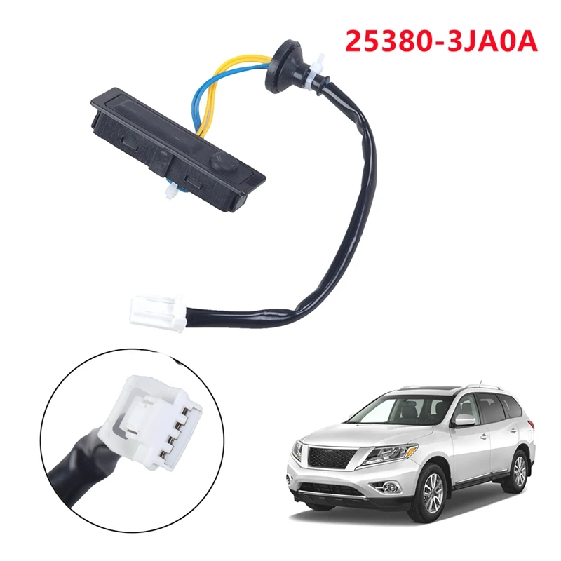 

Rear Trunk Tailgate Release Switch Tailgate Release Switch For Nissan Pathfinder 2013-2019 25380-3JA0A 253803JA0A