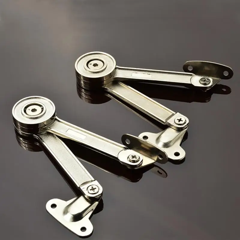 

1Pcs New Adjustable Stays Door Lift Support Furniture Stay Support Hinge Cabinet Door Kitchen Cupboard Hinges Zinc Alloy Steel