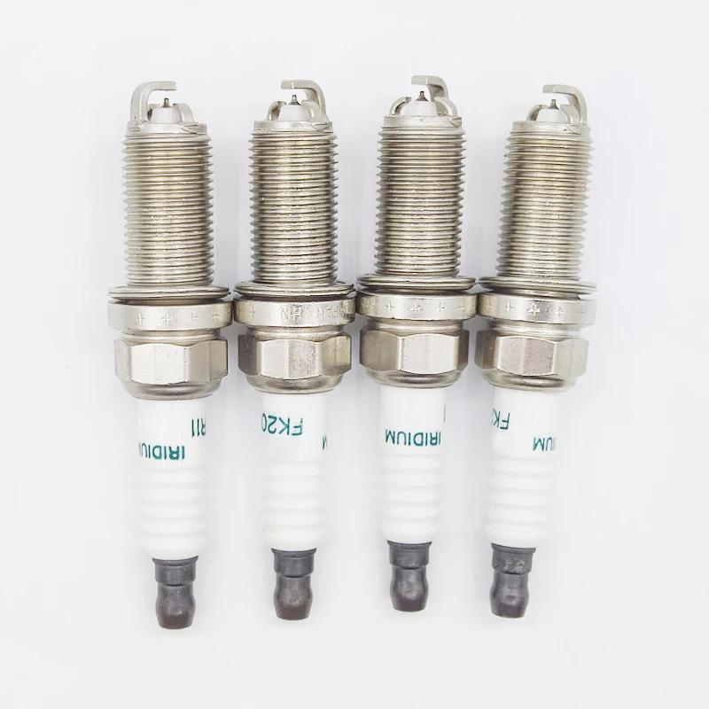 

4PCS 90919-01263 FK20HBR8 High Quality Iridium Spark Plug For TOYOTA 9091901263 FK20HB-R8 90919 01263 Car Accessories
