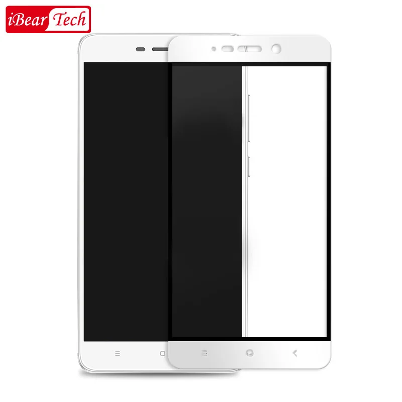 

for xiaomi redmi 4 glass film redmi 4 full cover screen protector 9H 2.5D ultra thin mofi original protective xiaomi redmi 4 HD