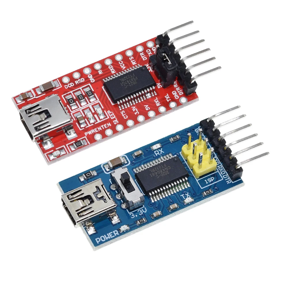 

FT232RL USB to TTL serial port module level brush module upgrade small board support 3.3/5V