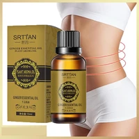 10ml slimming essential oil quick to absorb fat burning natural extract belly drainage ginger relax massager liquid for women