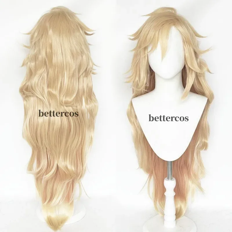 Парик для косплея Douma длинный светлый градиент термостойкий синтетический