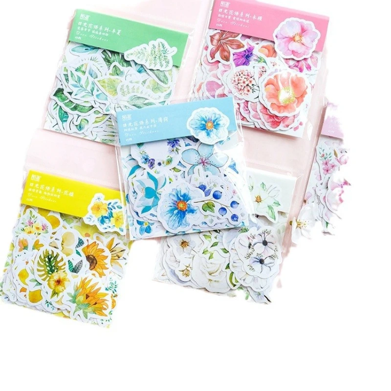 

Случайный цвет, 1 шт., серия наклеек Nikko с цветочным языком, акция со скидкой