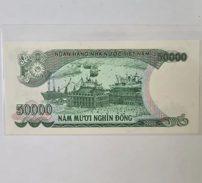 Вьетнамские коллекционные предметы 50000 долларов Dong 1994 UNC (не использовать Ahora) |