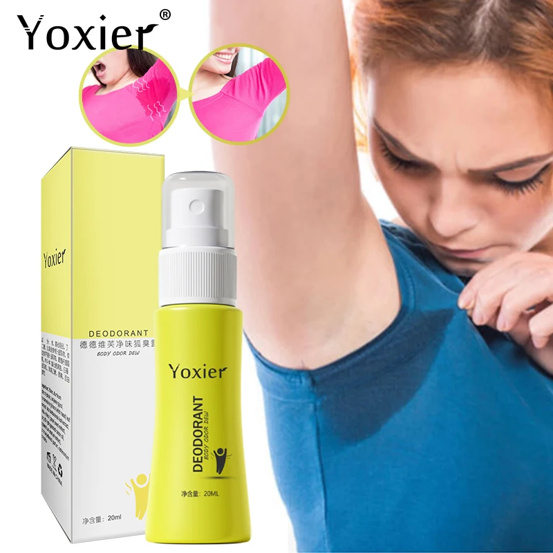 

Natural Fresh Deodorant Spray Antiperspirant Remove Body Odor Lasting Fragrance Nourish Men's Women's Skin Care Products 20ml