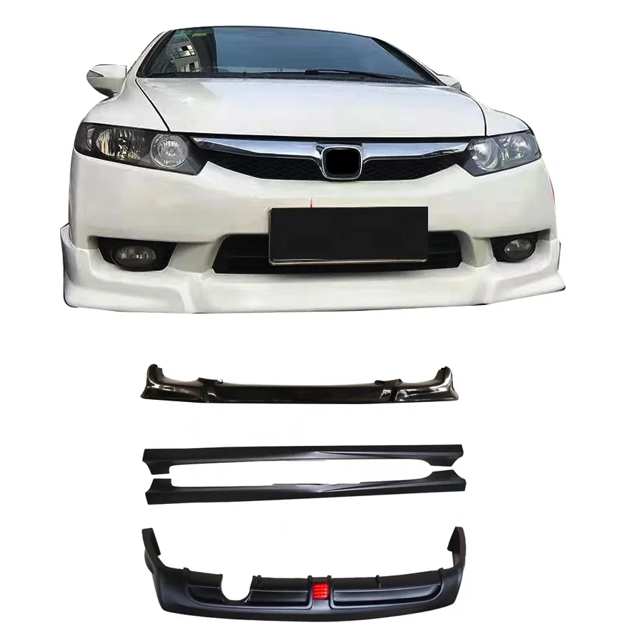 Комплекты кузова автомобиля для Honda Civic 2009-2011 передние губы боковые юбки задний