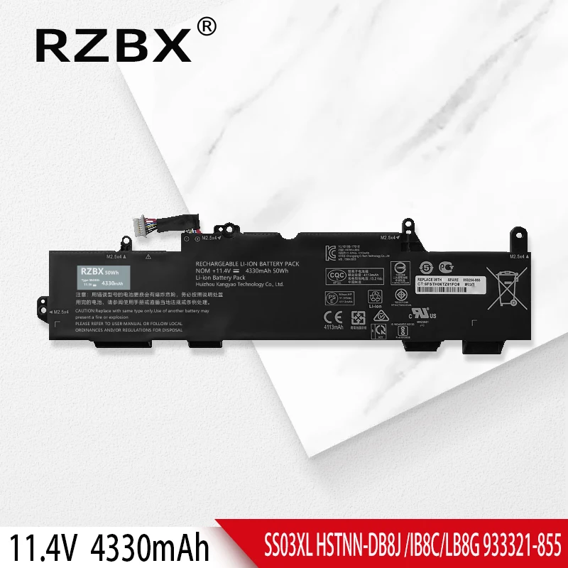 

RZBX SS03XL Laptop Battery For HP HSN-I16C HSN-I17C-4 HSN-I17C-5 HSTNN-DB8J HSTNN-IB8C HSTNN-LB8G SS03050XL 50Wh 932823-421/271