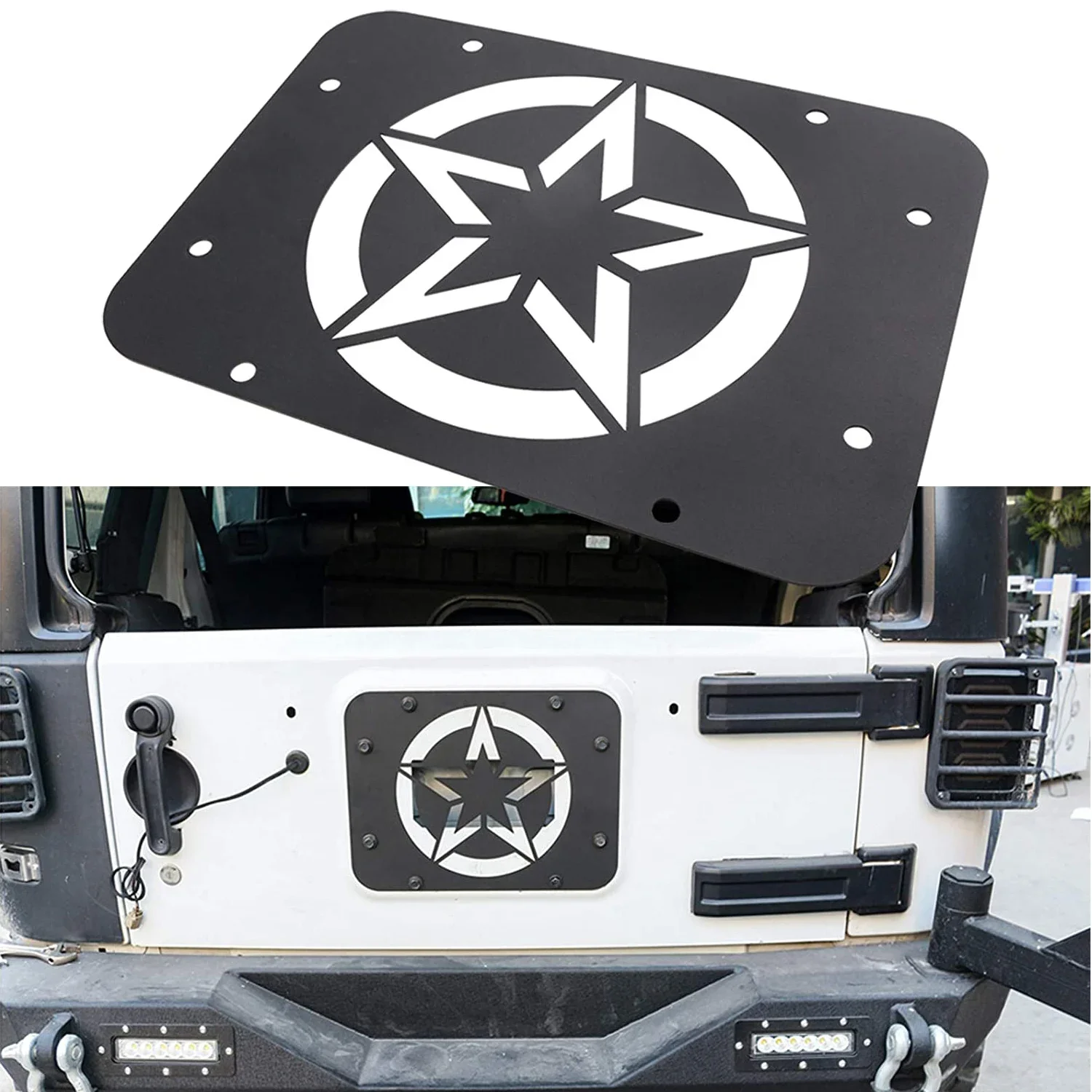 Автомобильный держатель запасного колеса съемная наполнительная пластина