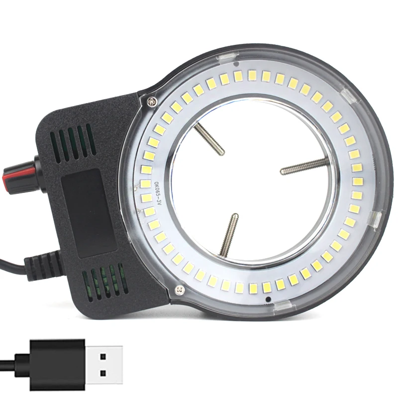 

USB Microscope LED Ring Light Illuminator Lamp For Microscope Excellent Circle Light Industrial microscope camera light source