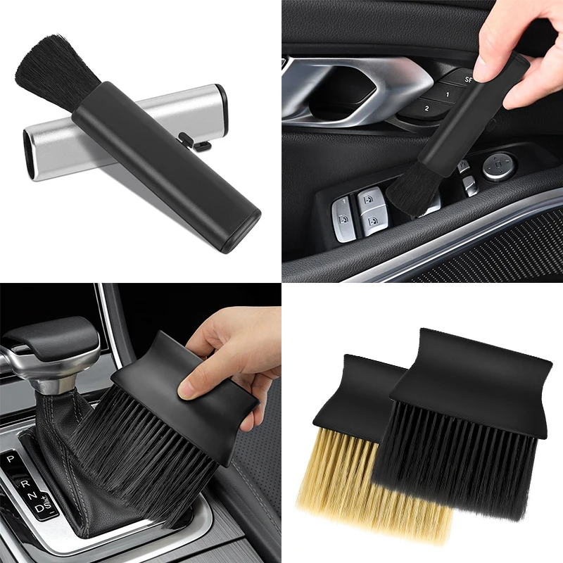 

1pcs Performance Car Cleaning Brush Air Outlet Dust Cleaning Brush For BMW M M3 M4 M5 X1 X5 X3 X7 X6 F10 F20 F22 F30 F90 G20 G30
