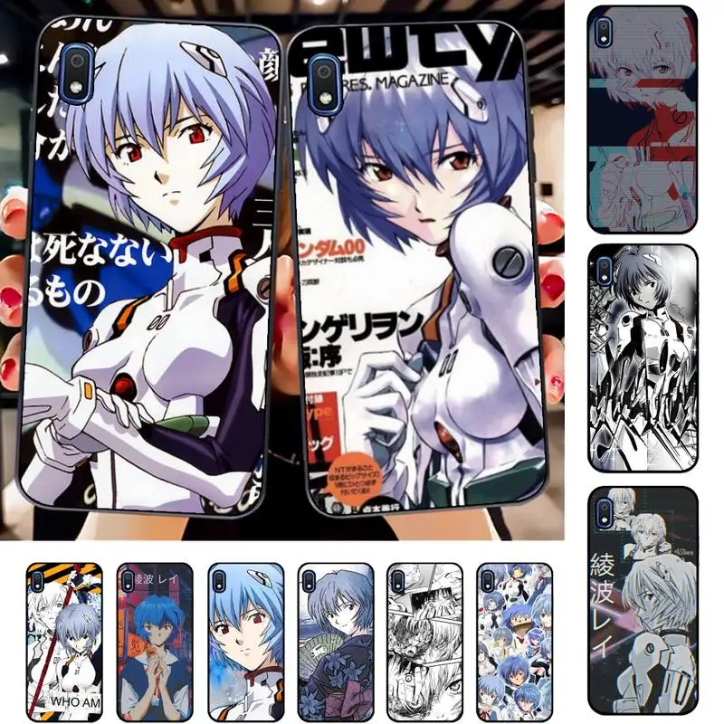 

BANDAI NEON GENESIS EVANGELION Ayanami rei Phone Case for Samsung A51 01 50 71 21S 70 31 40 30 10 20 S E 11 91 A7 A8 2018