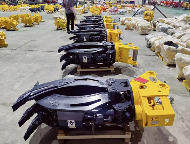 Мини-экскаватор грейфер скользящий бортовой погрузчик искусственный лес с