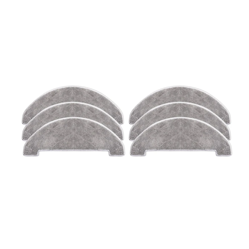 

6 Pack Mop For Compatible With For Yunmi 1C Dust Sweeping Mopping Robot Accessories VXVC11 VXVC12 Replace