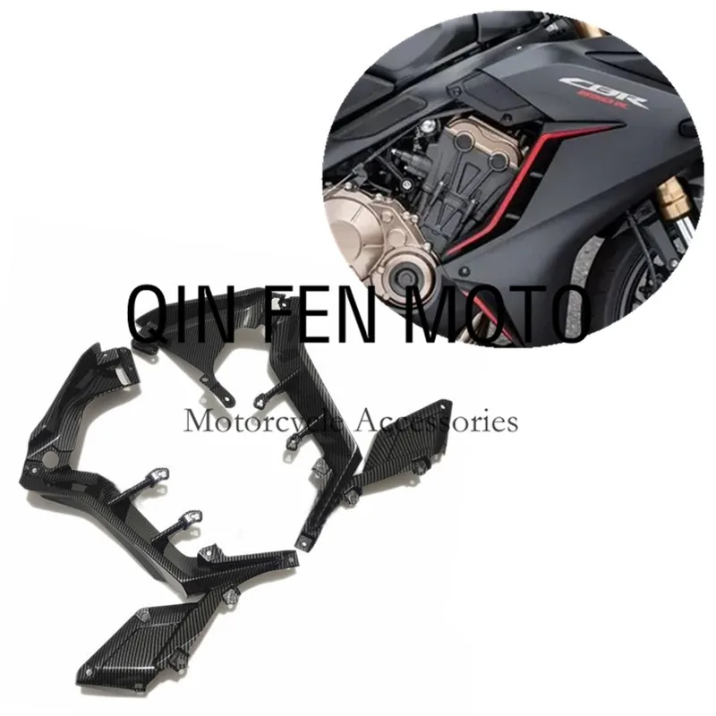 

Carbon fiber paint Motorcycle Left And Right Mid Pack Side Plate Fairing Fit For Honda CBR650R CBR 650R 2019 2020 2021
