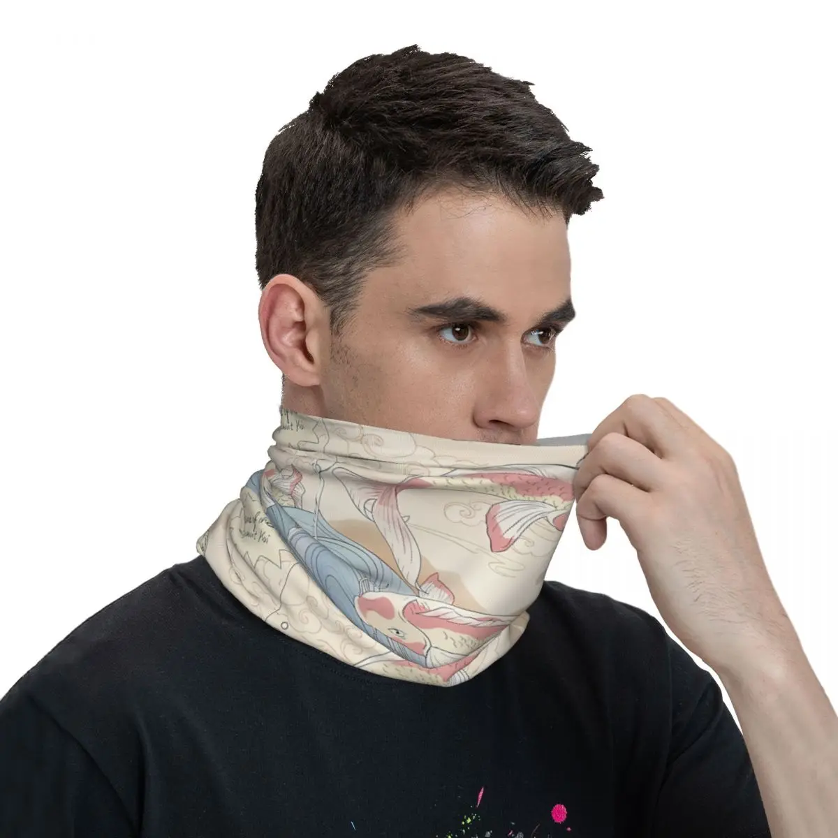 Шейный платок Kyoshi Island маска для лица и шеи из полиэстера