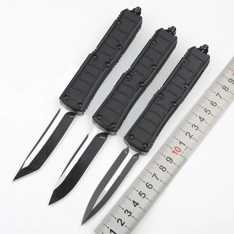 Outdoor Tactical Knife D2 Blade Aluminum Handle Wilderness Hunting Survival Portable High Hardness EDC Pocket Knives EDC Tool enlarge