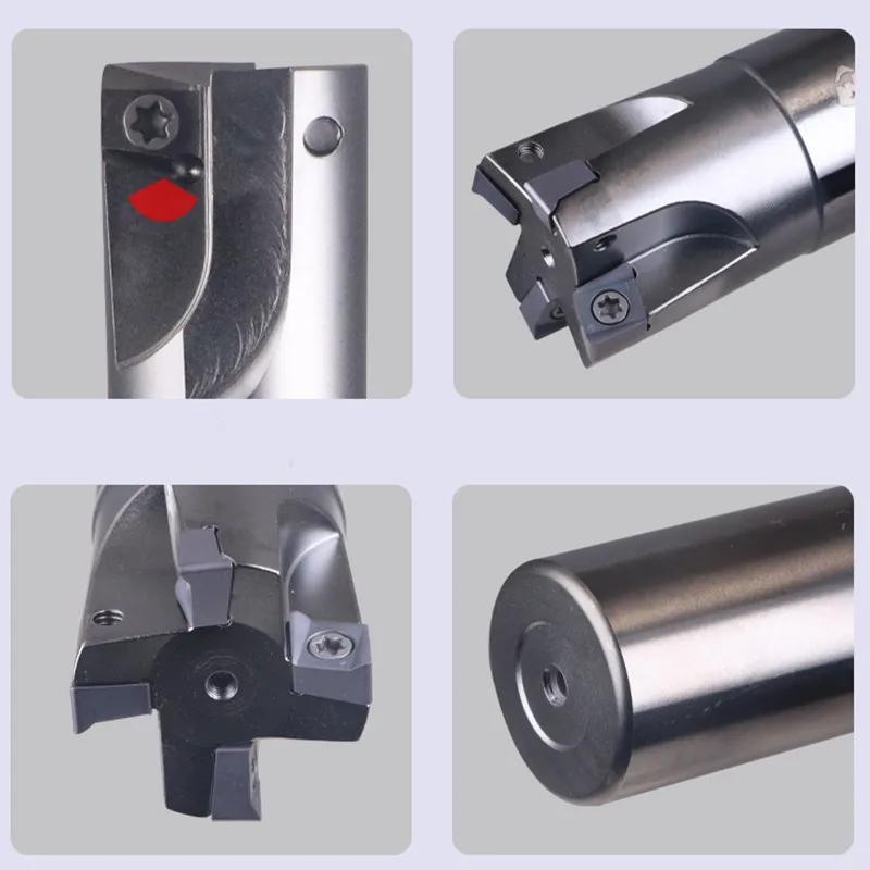 ANKT09 Фреза с быстрой подачей Удлиненная ручка Сплав закаленный стержень ЧПУ