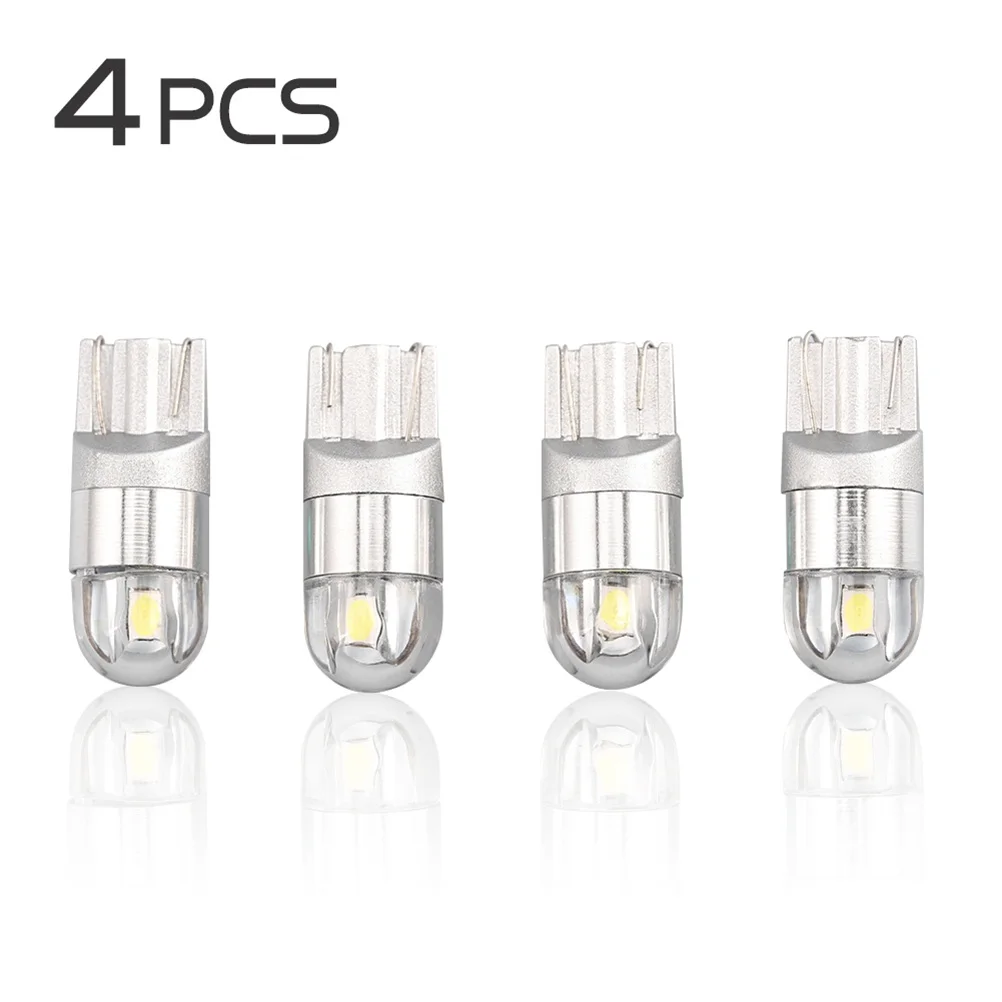 4 шт. 12 В постоянного тока Белый T10 OSRAM 3030 2SMD W5W 192 168 светодиодные внутренние лампы