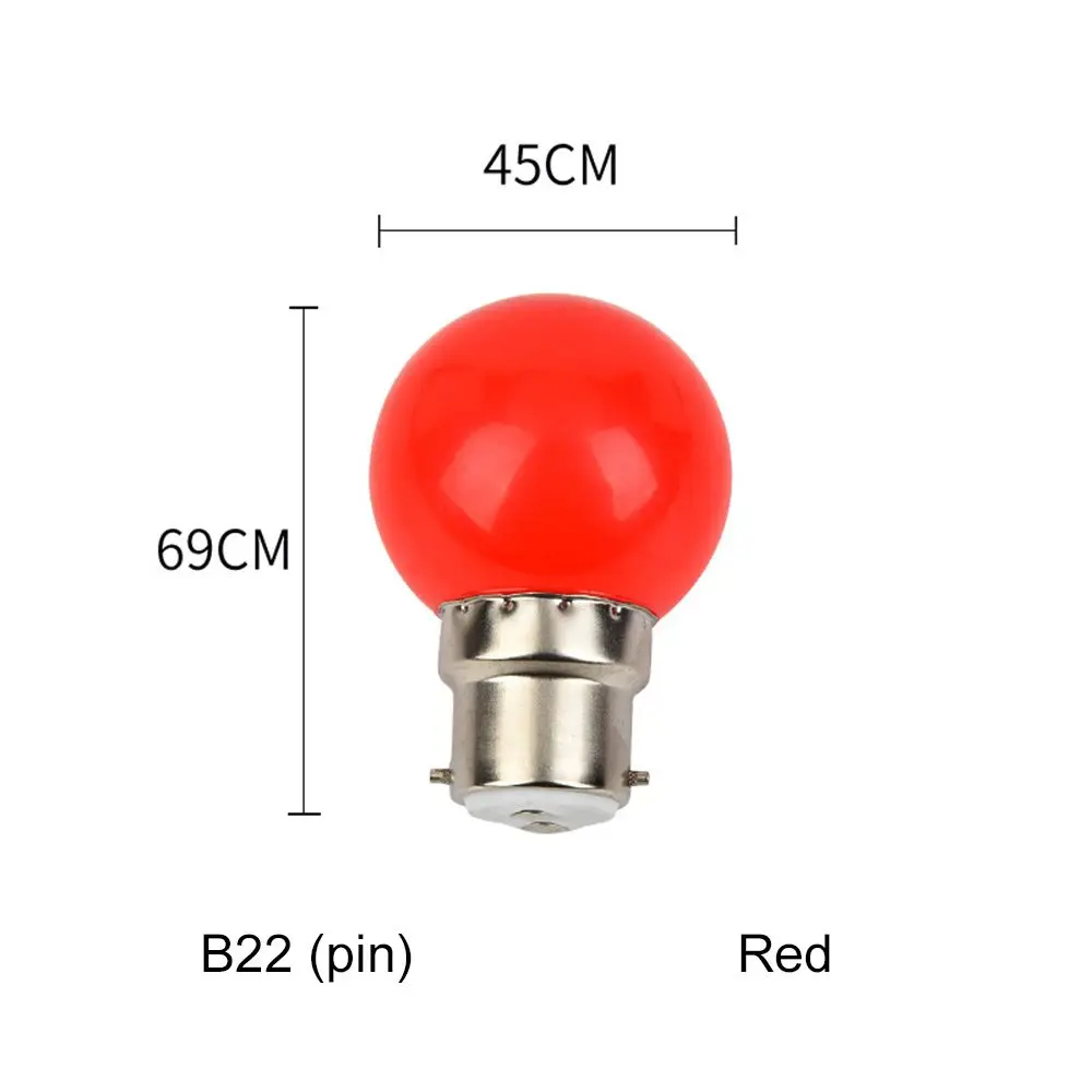 

Цветные светодиодные лампы G45 generic 3Вт