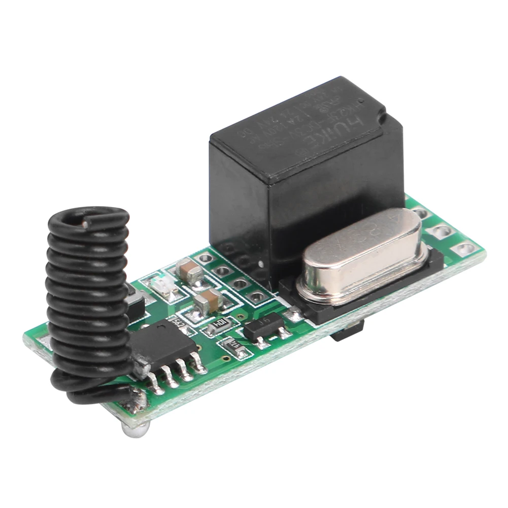 

DC3V-5V 433MHZ 1CH беспроводной пульт дистанционного управления, световой переключатель, устройство для обучения коду