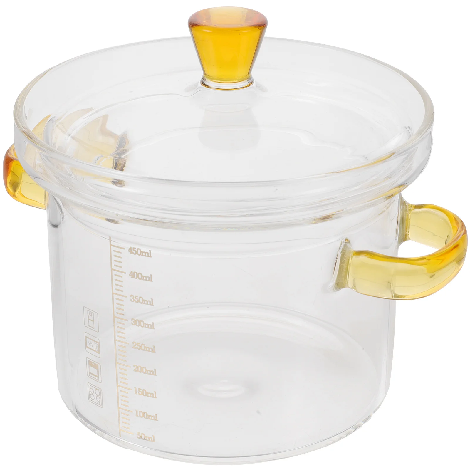 

Stovetop Pot Glass Pot Small Stew Pot Kitchen Cookware Clear Pot Glass Cookware Glass Saucepan