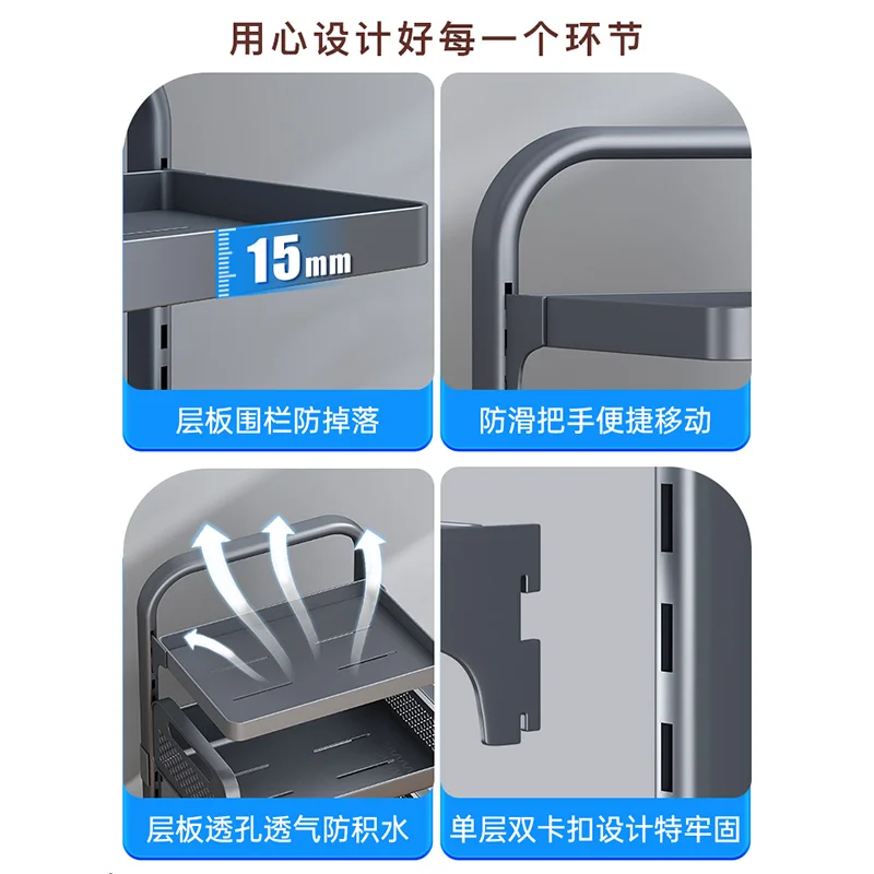 Кухонные острова тележка для хранения съемная на колесах мебель портативные