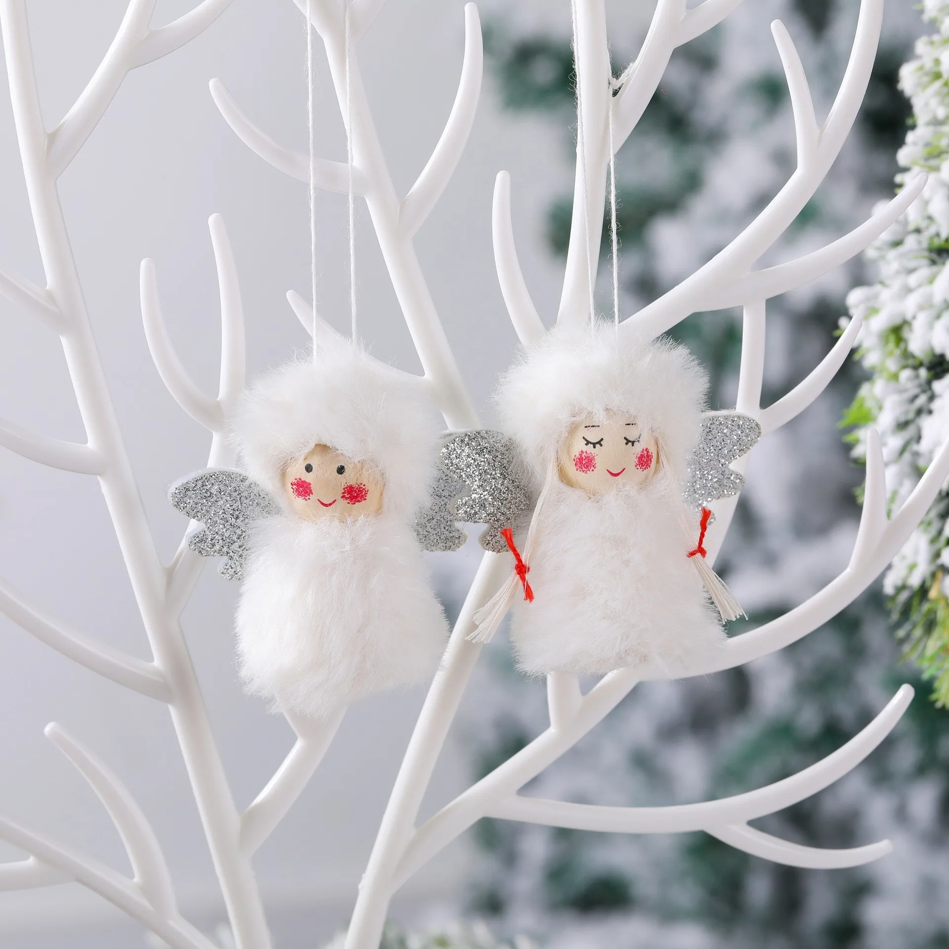 

Настенная плюшевая кукла-ангел 2 шт.