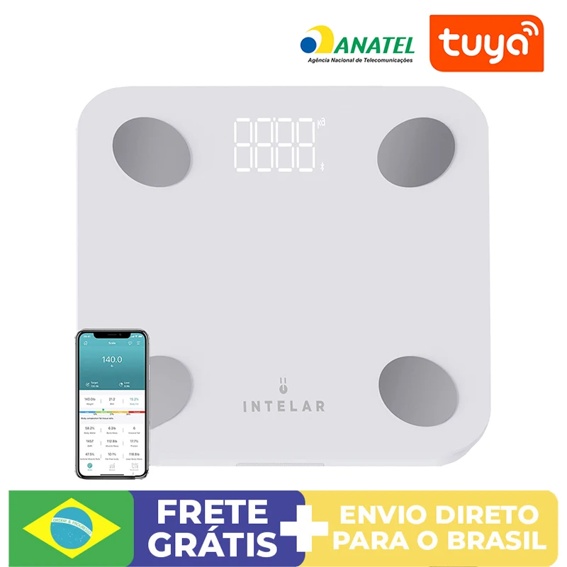 

Bluetooth Body Fat Scale BMI Smart Electronic Scale LCD Digital Weight Scale Body Scale