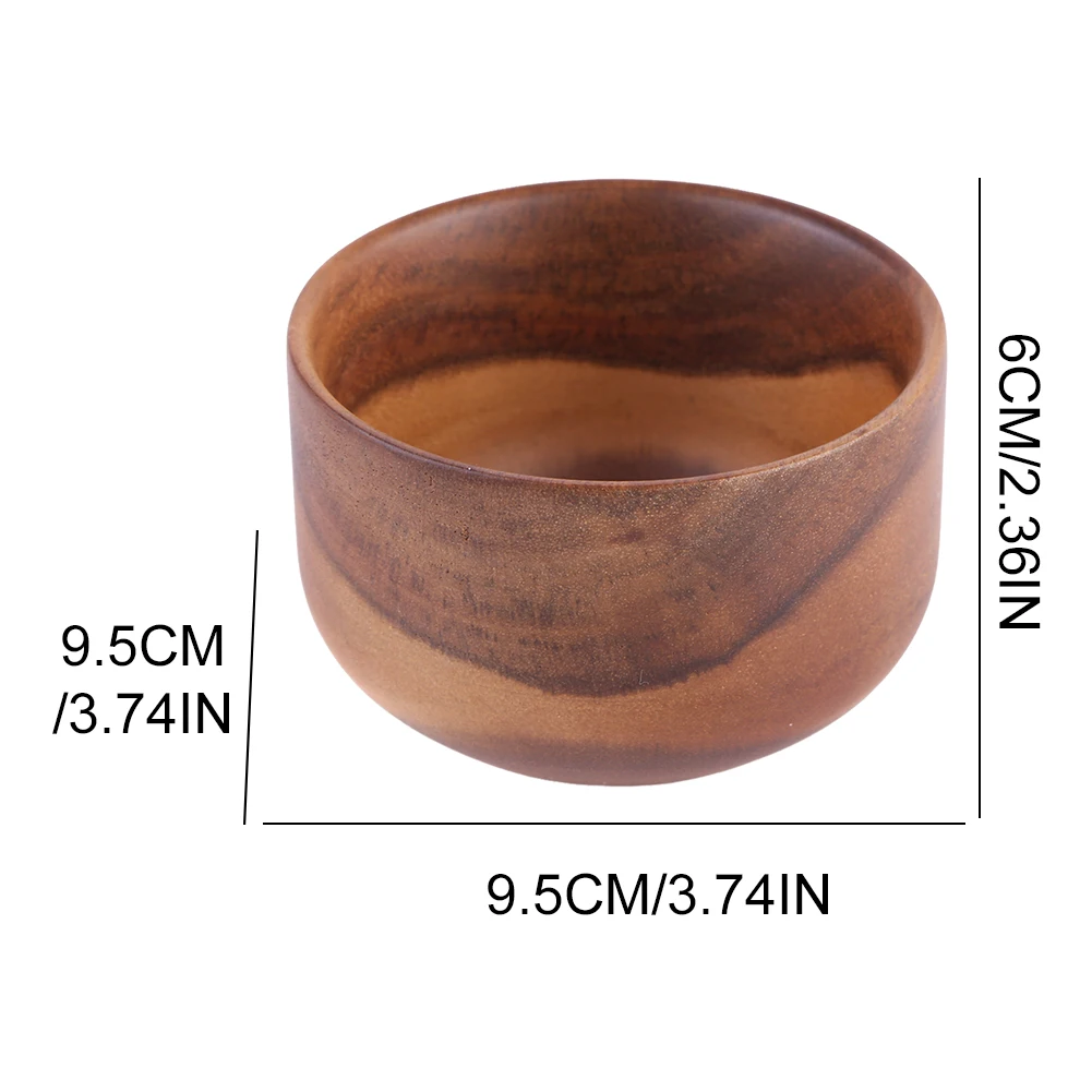Деревянная чаша для бритья мыльница широкий рот деревянная крема кружка чашка