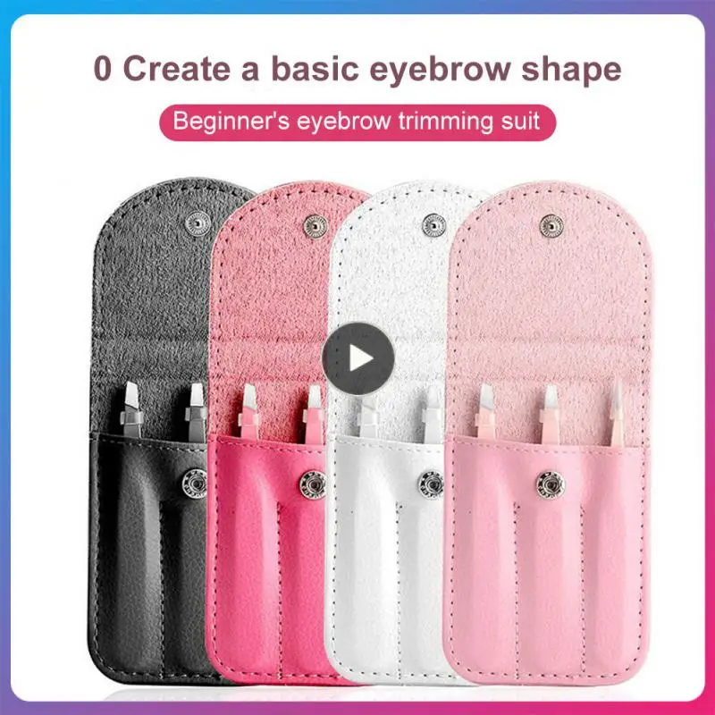 

Stainless Steel Eyebrow Forceps Tip Three Piece Set Eyebrow Clip Eyebrow Hair Removal Tweezers Eyebrow Clip Set Eyelash Clip