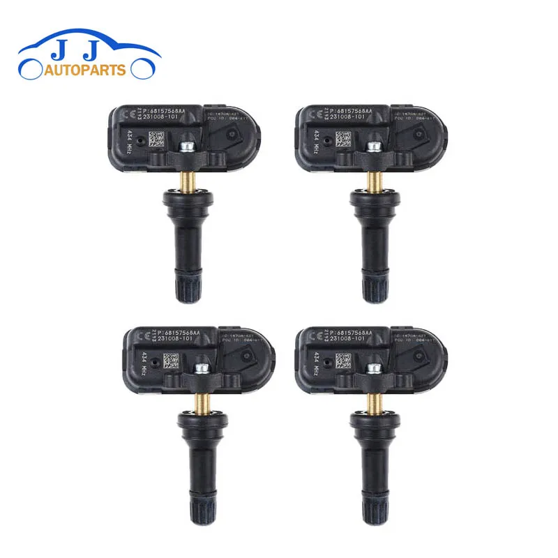 

NEW 68157568AA 434MHZ Tire Pressure Sensor Monitoring System TPMS Senser For RAM 1500 Jeep Cherokee 68239720AB 68157568AB
