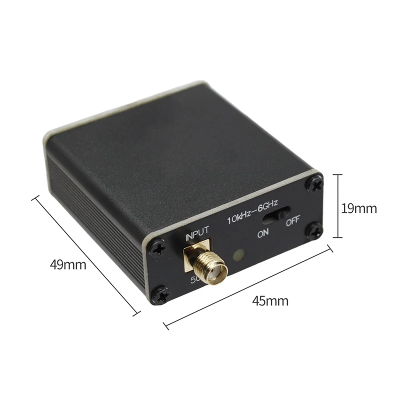 100K-6Ghz LNA RF усилитель полнодиапазонный малошумящий 9037BAT радиосигнала
