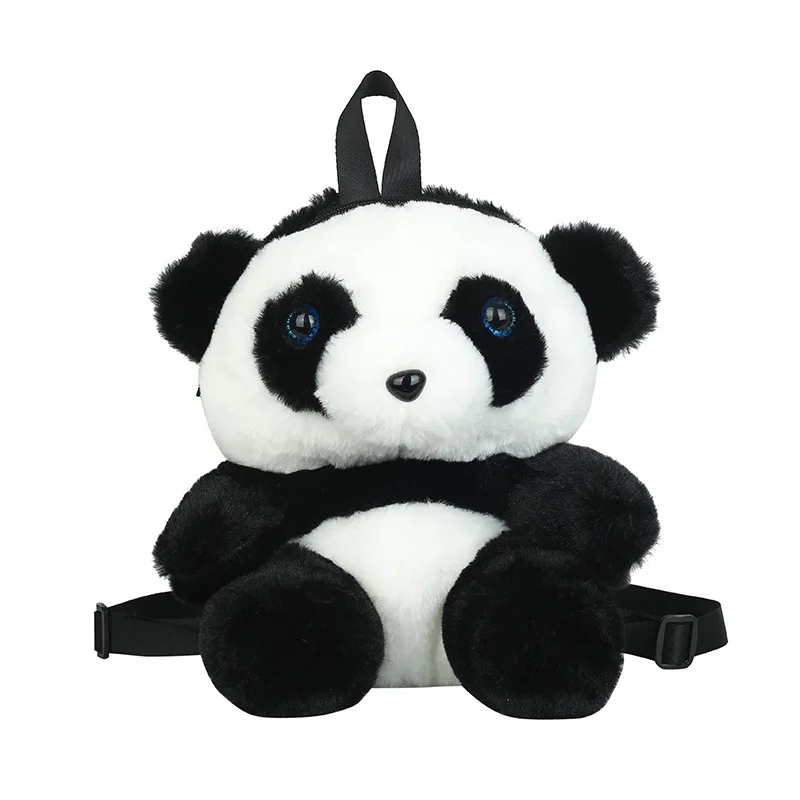 

Backpack Children Play Snack Cartoon Animal Plush Toy Bag Panda Doll Rugtas Rugzak Kids Bag Plecak Mochila Escolar School Bags