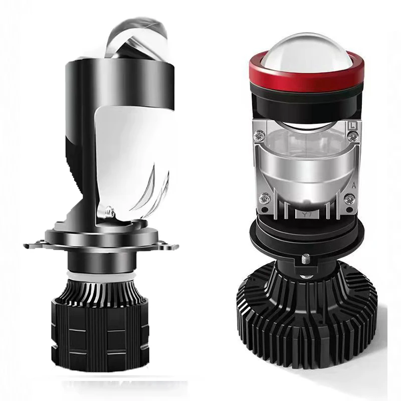 

120W Y7D H4 LED Headlights Car H4 Mini Projector Lens 6000k 30000LM High Low Beam Turbo Fan Auto LED Car Lights 12V 24V LHD RHD