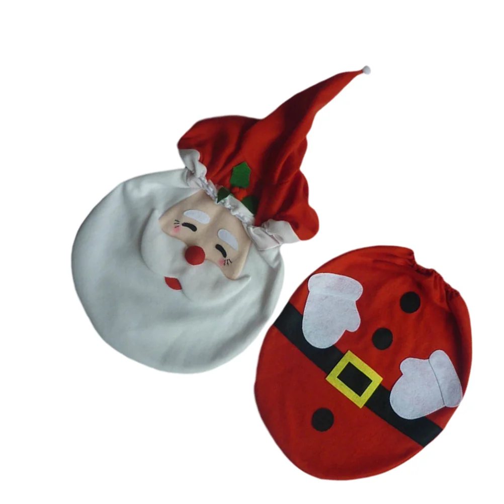 

1 Set of Toilet Pad Toilet Pad Toilet Cover Bathroom Rugs Set for Toilet Christmas Bathroom