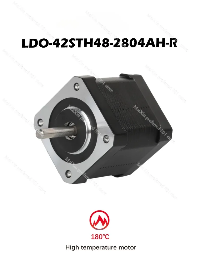 Фото Высокотемпературный супермотор Super Motor V-ron Vz-BoT Vcor-e3 для 3D-принтеров, LDO-42STH48-2804AH-R №4