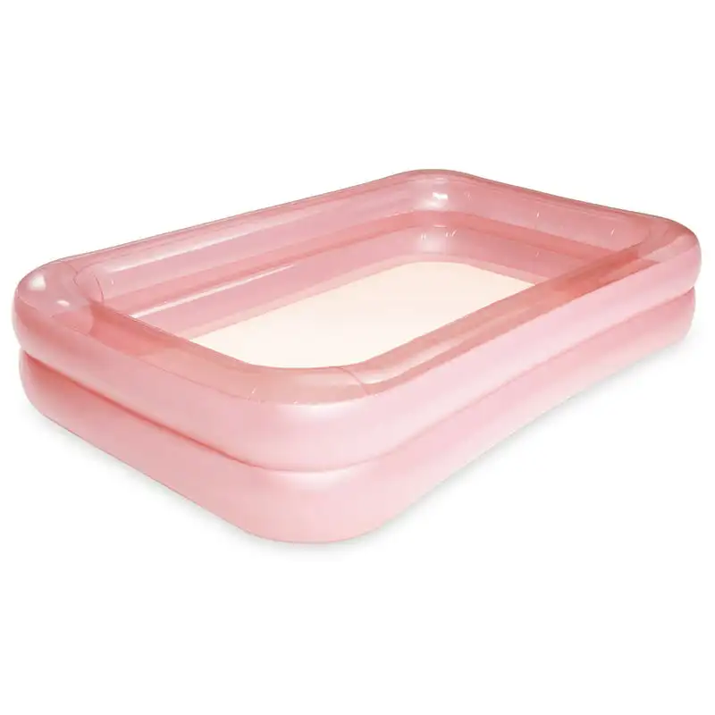 

Blissful Inflatable Family Swimming Pool Rectangular Age 6 & up Zwembad accessoires Salvavidas para niños Ring float Ring flo