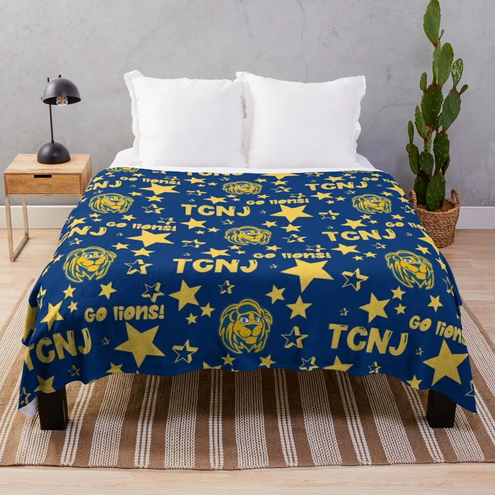 

TCNJ Collage Throw Blanket Blanket For Baby