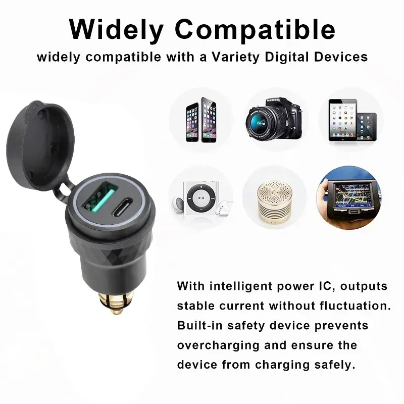 Новинка адаптер для Мотоцикла BMW зарядное устройство мотоцикла алюминиевый