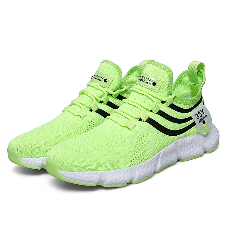 

Sneakers For Men Vulcanized Shoes Lace Up Casual Outdoor Running Shoes Breathable Light Soft Tennis Sport Shoes For Couple 36-45