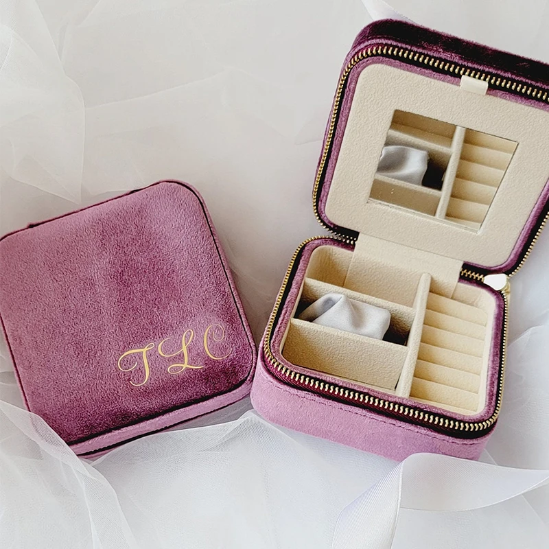 Индивидуальный футляр для украшений путешествий девичник юбилей невеста