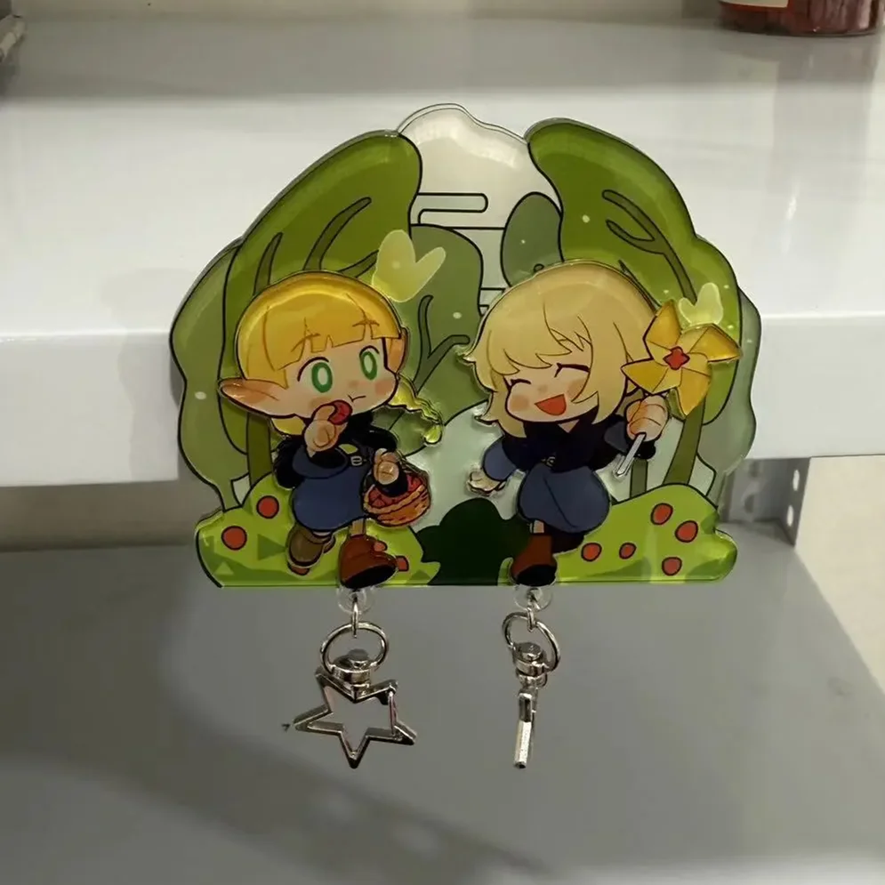 Аниме Delicious in Dungeon брелок для косплея наклейка на холодильник акриловый ключей