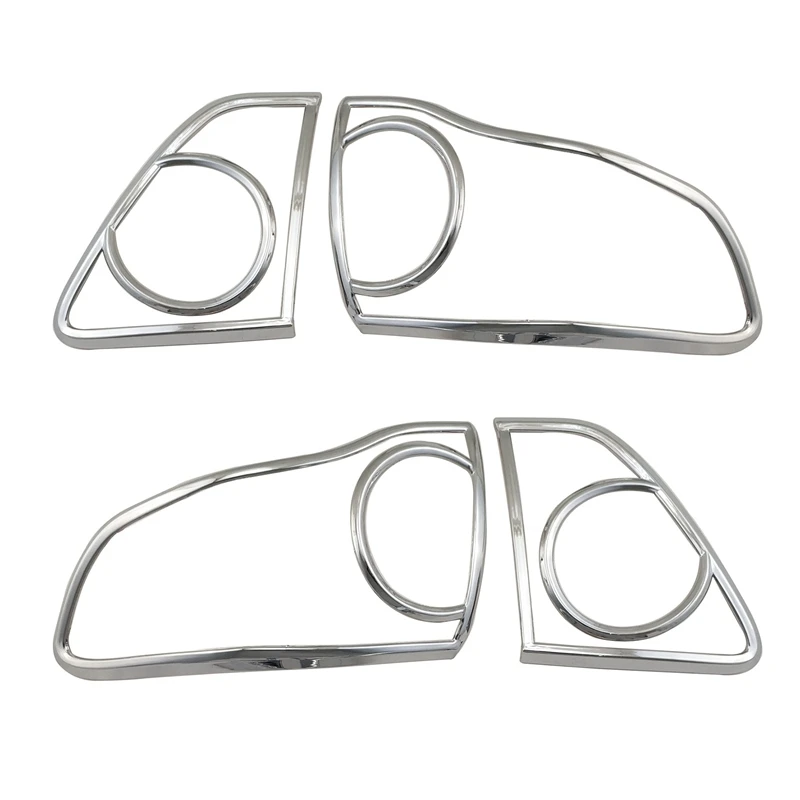 Задняя задняя фонарь рамка Стайлинг ABS Хромированная Крышка отделка для Toyota Corolla