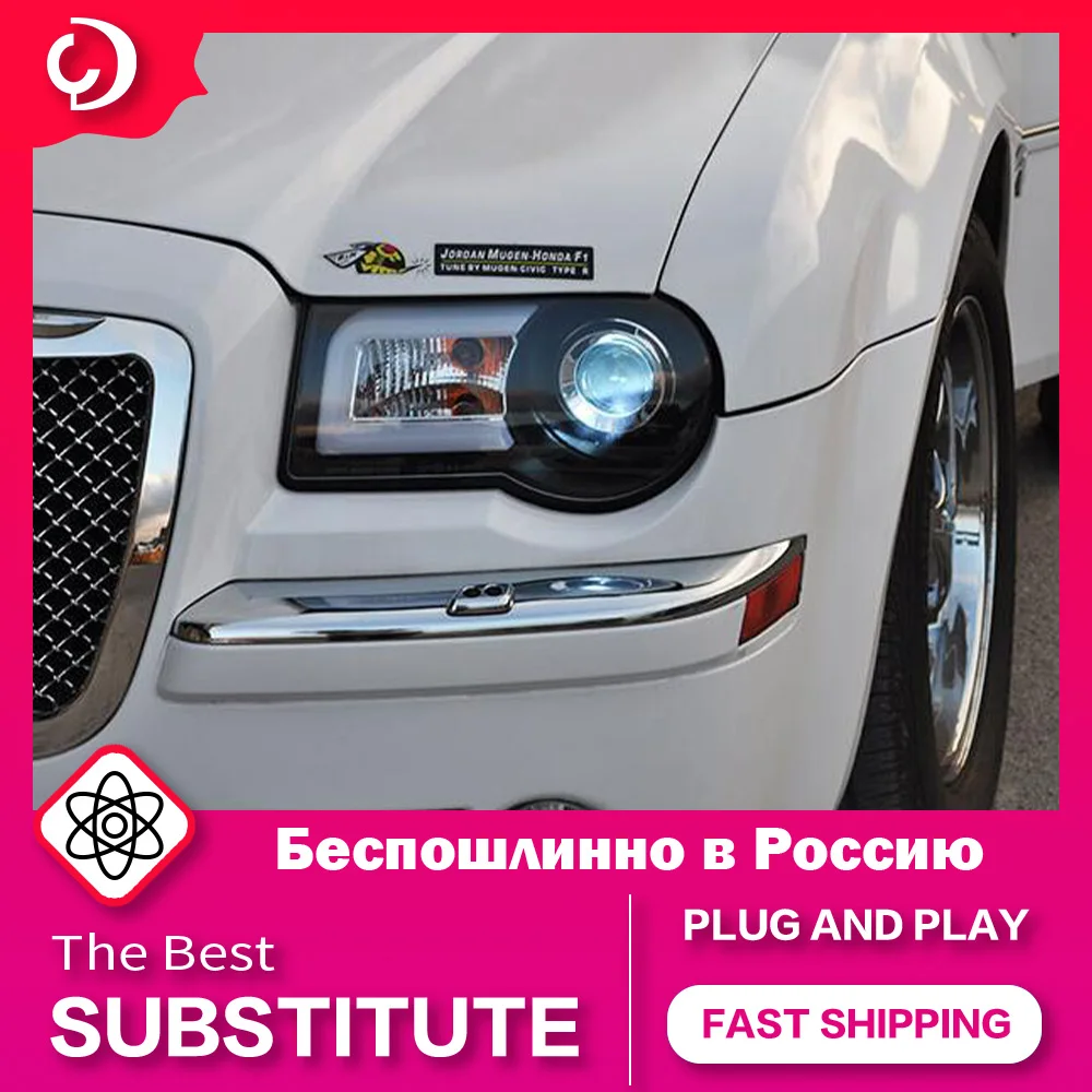 

Car Headlights for Chrysler 300C Head Lamp 2005-2010 LED Headlight DRL Dipped Beam Upper Beam Led Projector Accessories